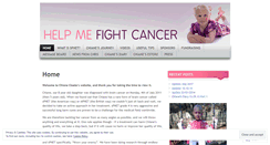 Desktop Screenshot of helpmefightcancer.co.uk