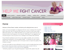 Tablet Screenshot of helpmefightcancer.co.uk